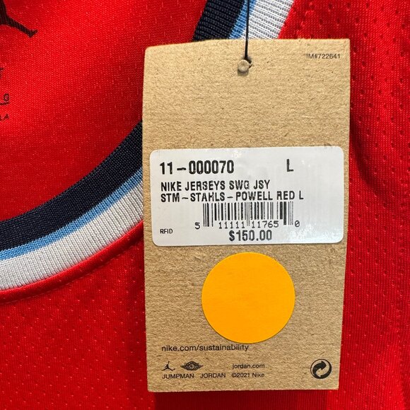 Nike LA CLIPPERS Jersey # 24 Powell NBA Store NEW with Tags Size Large - Picture 6 of 7